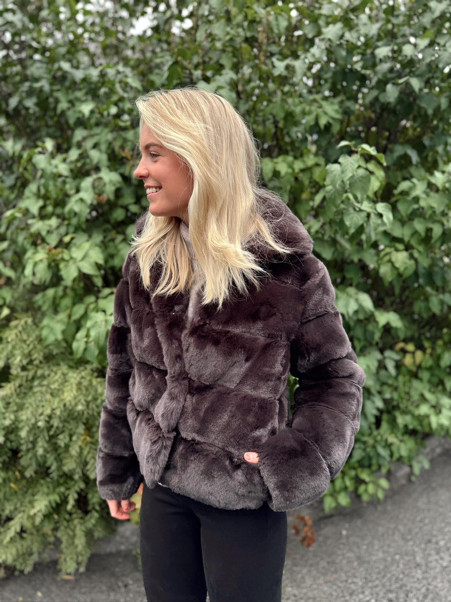NOTYZ 40497 Faux Fur SS Jacket Sand Shell main image 0