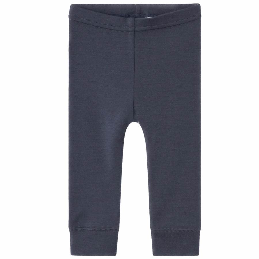 Leggings In Lana Merino Per Bambini NAME IT NMMWILLIT - Morbidi E Caldi, Colore Blu - Foto 13