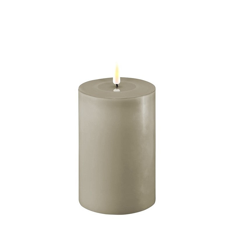 DELUXE HOMEART SAND LED CANDLE 7.5 X 12.5CM main image 0