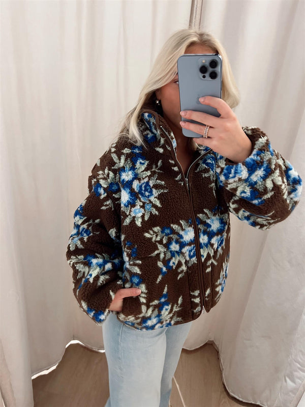 Holzweiler - Rype Fleece Jacket - Brown Mix