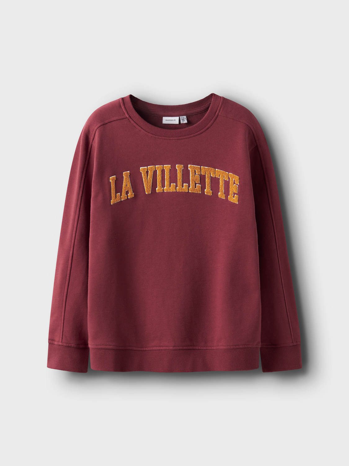NAME IT Nkfretta Ls Nreg Sweat Box Bru, wit (bright white), 122-128 NAME IT Nkfretta Ls Nreg Sweat Box Bru, wit (bright white), 122-128